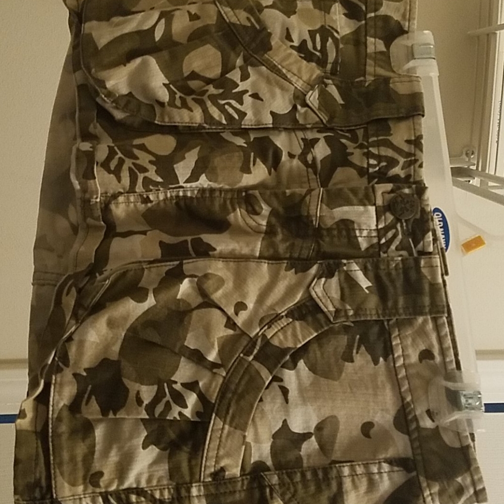 Chelsea and Violet camouflage skirt